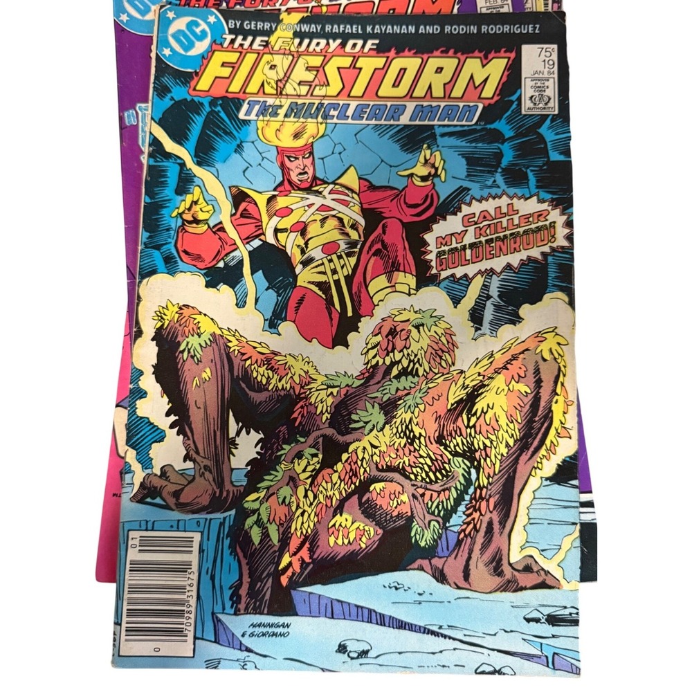The‎ Fury of Firestorm The Nuclear Man Comic Book 75 DC Comics January 1980